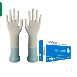 Gants latex à usage unique