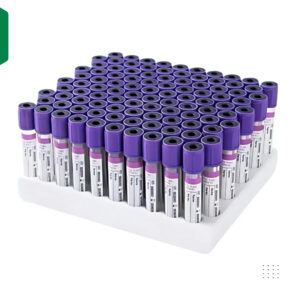 Tubes sous vide avec EDTA